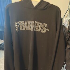 VLONE Black Friends Hoodie